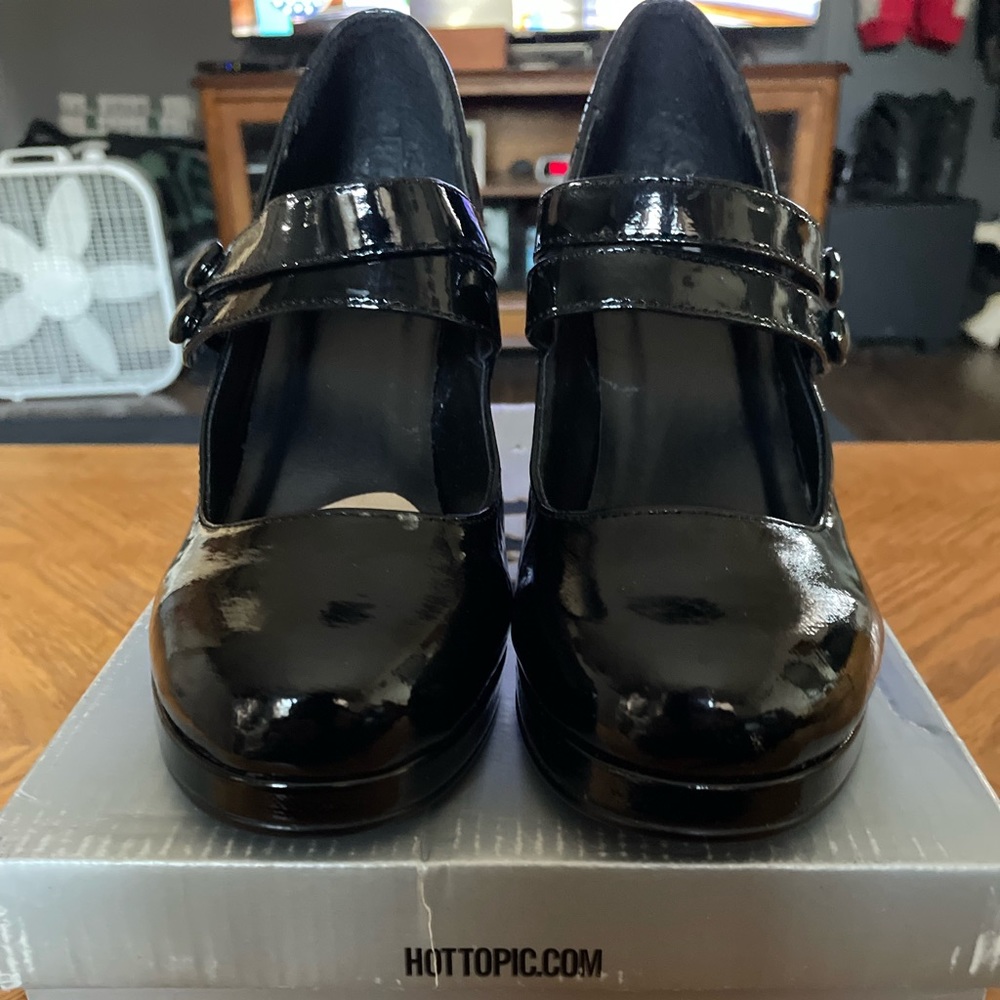 Black Mary Janes